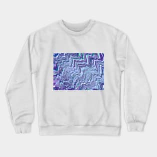 Abstract cosmic wave texture Crewneck Sweatshirt